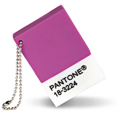 PANTONE Chip Drive in Radiant Orchid