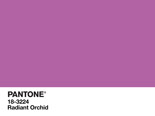 PANTONE 18-3224 Radiant Orchid (Color of the Year, 2014)