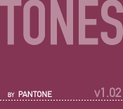 TONES by Pantone v1.02: Color News & Views