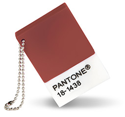 PANTONE Chip Drive in Marsala