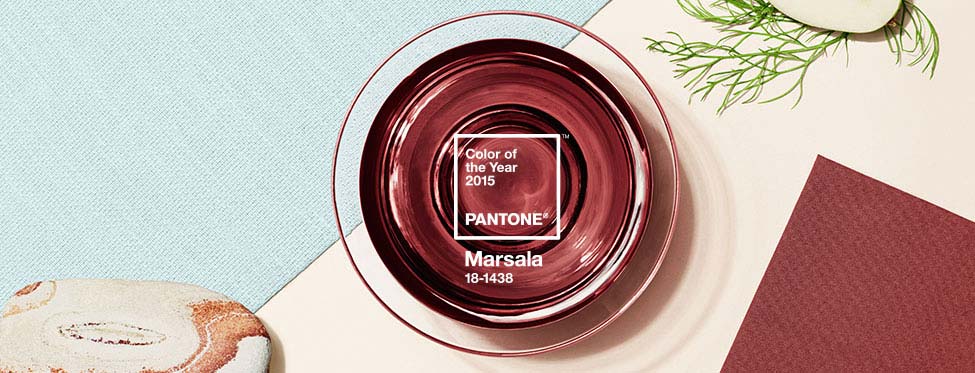 PANTONE COLOR OF THE YEAR 2015 - Marsala 18-1438