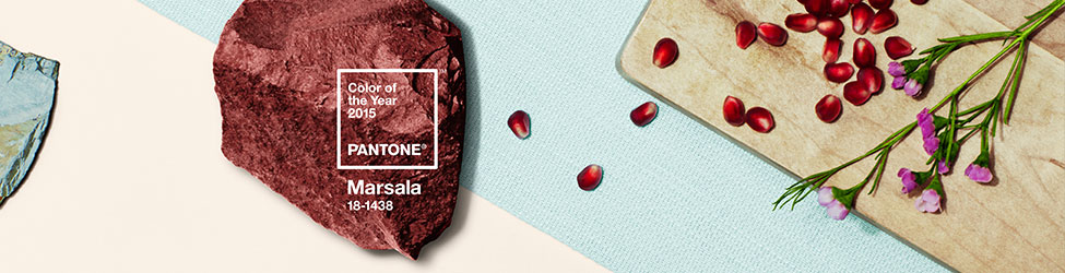 PANTONE COLOR OF THE YEAR 2015 - Marsala 18-1438