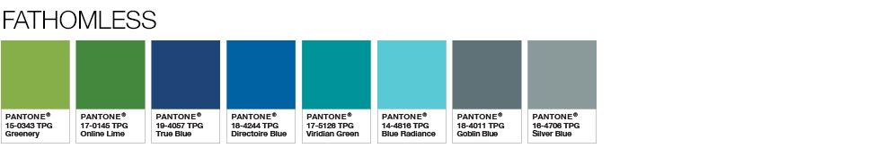 Color of the Year 2017 - Color Pairings and Palettes