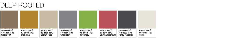 Color of the Year 2017 - Color Pairings and Palettes