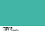 PANTONE 15-5519 Turquoise