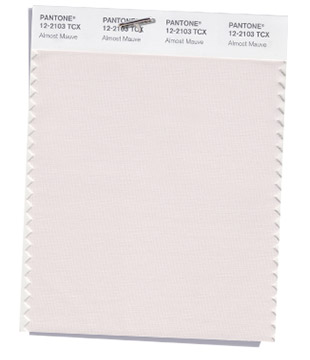 PANTONE 12-2103 Almost Mauve