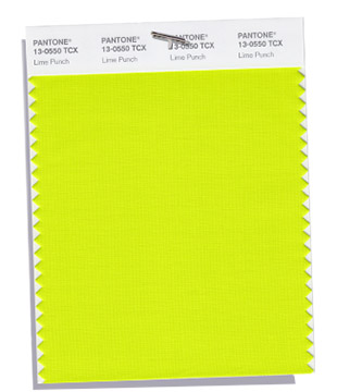 PANTONE 13-0550 Lime Punch