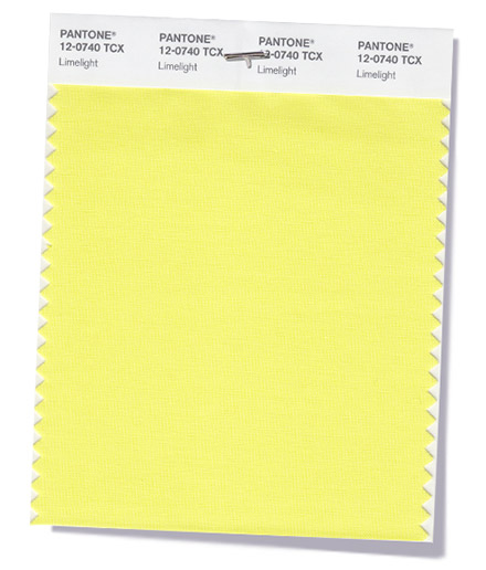 PANTONE 12-0740 Limelight