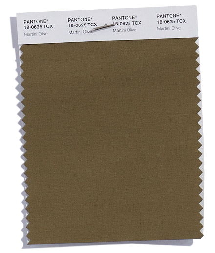 PANTONE 18-0625 Martini Olive