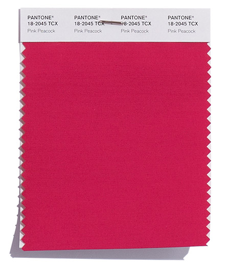 PANTONE 18-2045 Pink Peacock