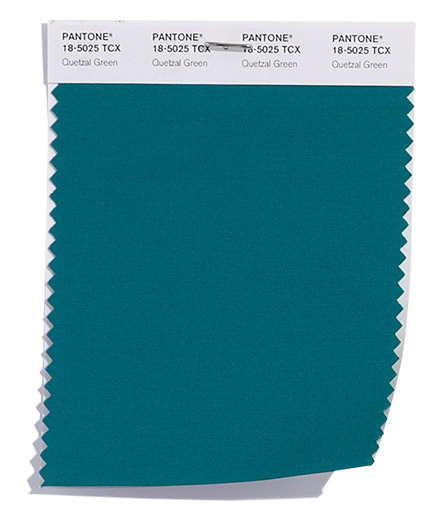 PANTONE 18-5025 Quetzal Green