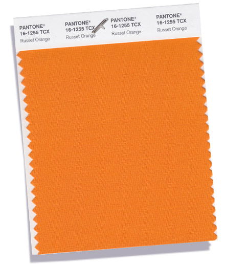 PANTONE 16-1255 Russet Orange