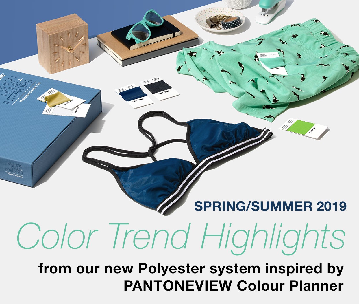 Color Trend Highlights from our new Polyester system.