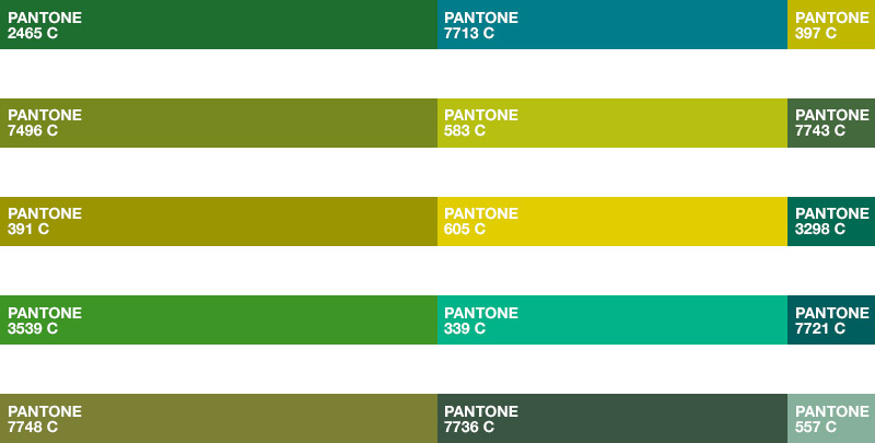 Botanical Color Harmony Palettes