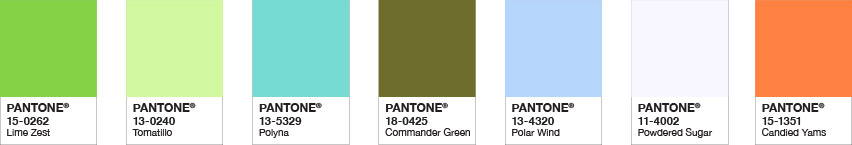 Pantone Fresh Life Palette