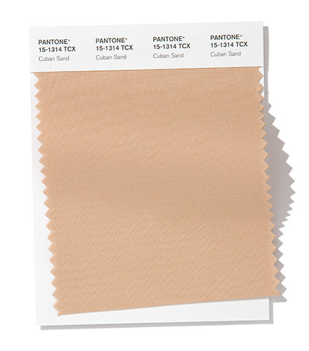 PANTONE 15-1314 Cuban Sand