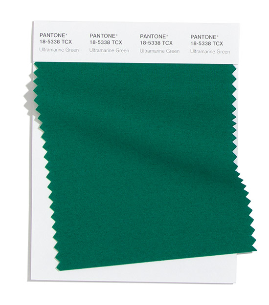 PANTONE 18-5338 Ultramarine Green