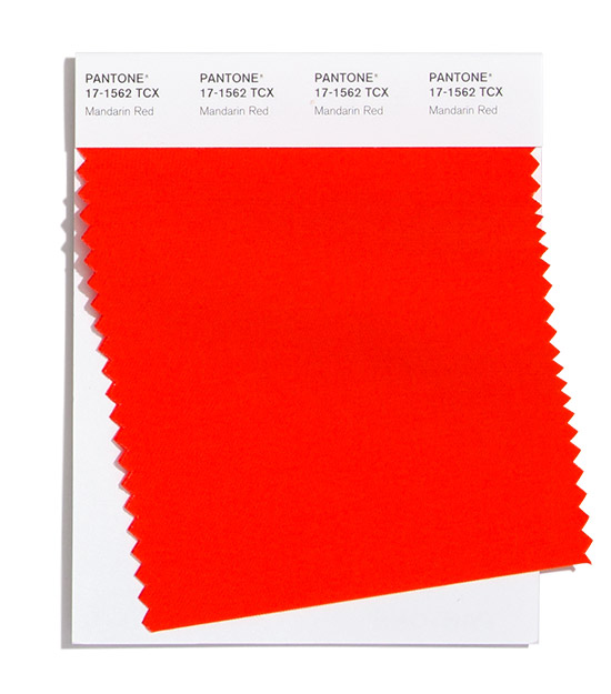 PANTONE 17-1562 Mandarin Red