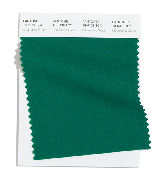 PANTONE 18-5338 Ultramarine Green