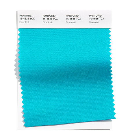 PANTONE 16-4535 Blue Atoll